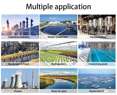 PH ORP EC TDS Соленость DO FCL Анализатор мутности для мониторинга воды бассейна