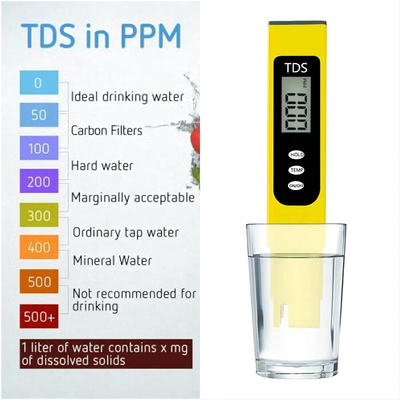 155 мм портативный TDS PH Combo Tester для очистки воды промышленности стандарты и эффективность
