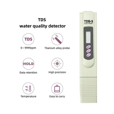 Удобный TDS-метр для обнаружения загрязнения воды и изменений температуры