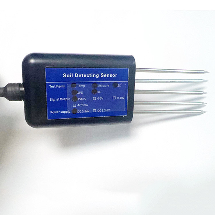7 in1 Датчик почвы для измерения проводимости EC PH NPK Температура влажность 5 Pin Output